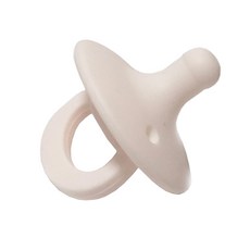 矽膠安撫奶嘴, 均碼, Cream, 1個