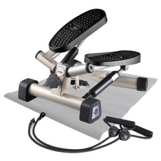 ROVERA Climbing Stepper M-60T + 油管帶 + 獨家墊套組, 珍珠黑