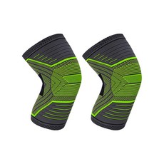 웰럽 프리미엄 모션 무릎 보호대 WL-1029 그린, 2개