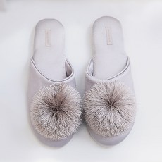 Artri花朵氣墊室內拖鞋, 紫色