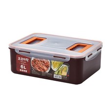 코코아락 진공밀폐 김치통, 6L, 1개