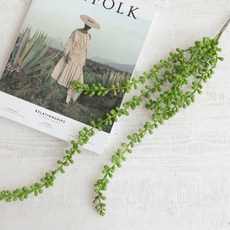 Miss Mone仿真豆藤空中懸掛植物, 單色