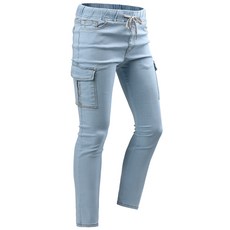 DAKUANG 男款工裝綁帶9分牛仔褲 C08K4_pj2227