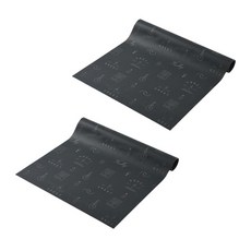 Eumes 廚房多功能墊子 2入, 砂礫