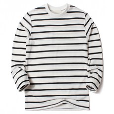 DAKUANG 男款長袖圓領條紋T恤 ts3890