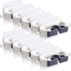 그란데 버든 청소도구걸이, 화이트, 1개