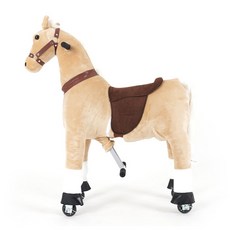 아이워너 라이딩 홀스 붕붕카 대형, 베이지, 1개