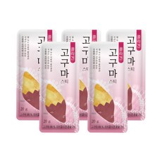 자연다움 콜라겐 고구마말랭이 스틱, 20g, 5개