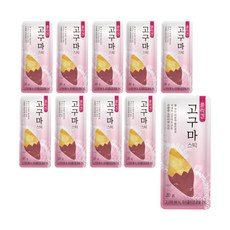 자연다움 콜라겐 고구마말랭이 스틱, 20g, 10개