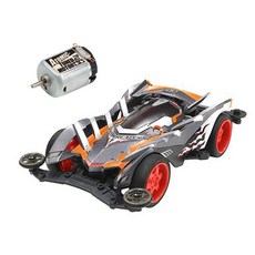 타미야 Slash Reaper 4WD 미니카 18066 + Atomic Tuned 2 Motor 15486, 혼합색상, 1세트