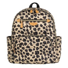 TWELVElittle 衍縫尿布後背包, 豹紋款