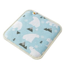 inoq 節能溫度調節坐墊 CP100, 裸藍色, 45 x 45 厘米