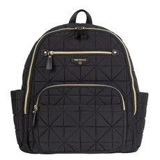 트웰브리틀 컴패니언 비건레더 기저귀 가방, 블랙