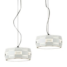 Saetbyeol House切面LED 2燈吊燈, 混色