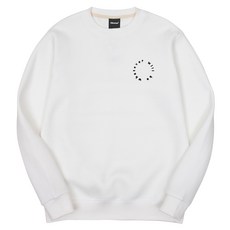 옥스타 남녀공용 서클 왓에버윌비 자수 특양면 맨투맨 0SSP017