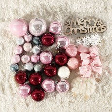 Garden in the City 可愛粉紅樹裝飾品套組, 混色, 1個