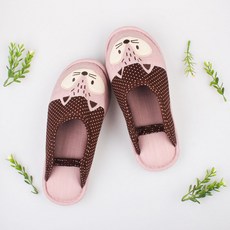 COLOR MATCH 女款橡膠鞋底竹炭墊室內拖鞋