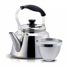 kocaco 電磁爐適用單柄不鏽鋼笛音壺, 3L, 混色