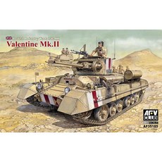 AFVCLUB 35185 1/35 Valentine Mk 2 프라모델, 1개