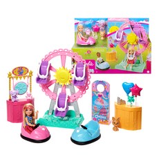 Barbie 遊樂園芭比娃娃玩具組, 混色
