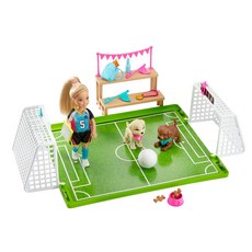 Barbie 足球造型芭比娃娃配件組, 混色