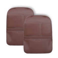 汽車座椅防踢墊 OVSC01, 摩卡棕, 2入