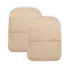 汽車座椅防踢墊 OVSC01, 米色, 2入