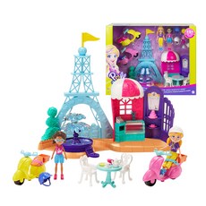 Polly Pocket 滑板車旅遊玩具在巴黎, 混色
