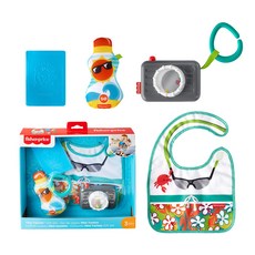 Fisher Price 嬰兒海外旅行玩具套裝, 混色