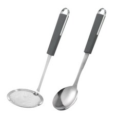 GENIAL Swan Grey Spoon + Foam Dryer Set T Type, 灰色
