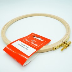 土耳其圓形刺繡架 185mm, 混色, 1個