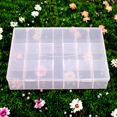 線盒梭子箱 大, 白色的, 1個