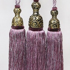 Changane 窗簾回接類型 A, 紫色, 1套