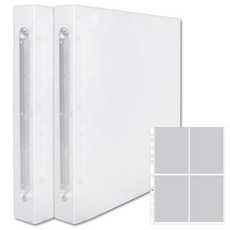 Theirs相片口袋基本款相片活頁夾 4格 2入, 半透明, 30張