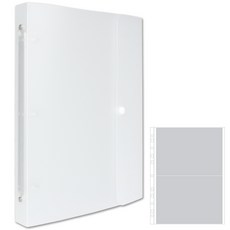 Theirs相片口袋 3格按扣相冊 2格, 半透明, 50張