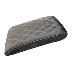 URBAN CAR 車用中控台扶手菱格紋靠墊, 灰色