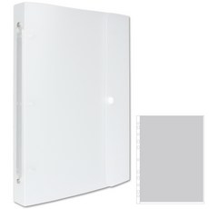 Theirs相片口袋 3層按扣相冊 1格, 半透明, 50張