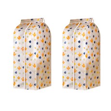 GUNU 現代圖案服裝罩薄葉 60 x 30 x 110cm, 1件, 2個