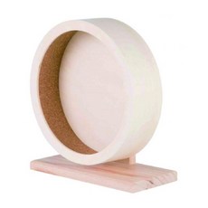 TRIXIE 超靜音軟木輪倉鼠聊天輪 28cm 60923, 單色, 1個