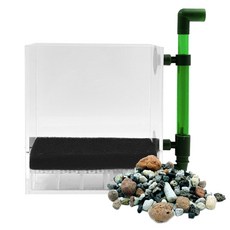 Aquatera 水族箱底部過濾盒 + Biomix Stone Filter Media Set S, 1套