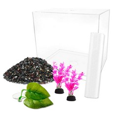 Aquatera Beta坦克後蓋魚缸全套白黑沙, 1套