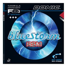 도닉 블루스톰 RSM 50도 탁구 러버, 적색, 1개