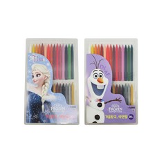 FROZEN 迪士尼冰雪奇緣 Elsa + Olaf 彩色鉛筆套組, 30 種顏色