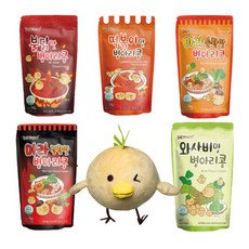 DGFARM 鷹嘴豆零食 70g 3入+麻辣味 70g 入+娃娃 隨機出貨, 1套