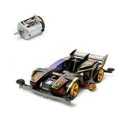 TAMIYA 田宮 Berg Kaiser Preminum Super-2 迷你四驅車 19437 + Atomic Tuned 2 馬達 15486 套組, 混合色, 1套