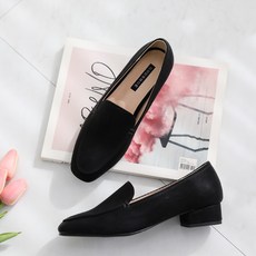 갓슈 에리앙 누디 수제 펌프스 로우힐