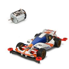 Tamiya Dash001 G-EmperorPremSuper 2 Minicar 18075 + Atomic Tuned 2 Motor 15486 套裝, 混色, 1套
