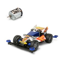 TAMIYA Dash1 Emperor Premium Super-2 Minicar 18069+Atomic Tuned 2 Motor 15486 套組, 混色, 1套