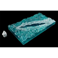 AFVCLUB HF097 1/350潛艇基地含水花塑膠模型, 1套