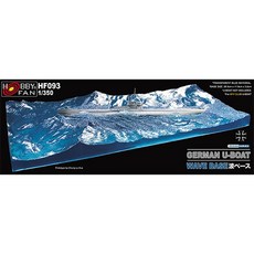AFVCLUB HF093 1/350 German U-Boat Wave Base 塑膠模型, 1套